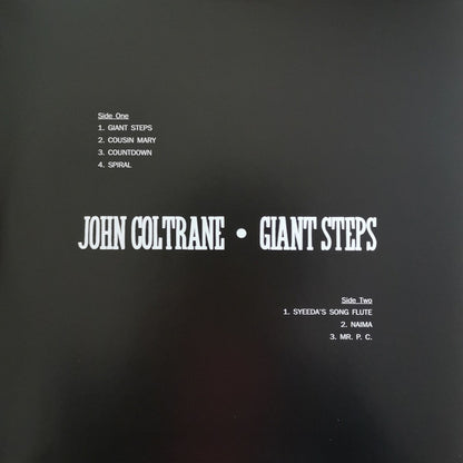 John Coltrane : Giant Steps (LP, Album, RE, 180)