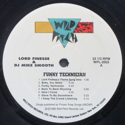 Lord Finesse & DJ Mike Smooth : Funky Technician (LP, Album, RE)