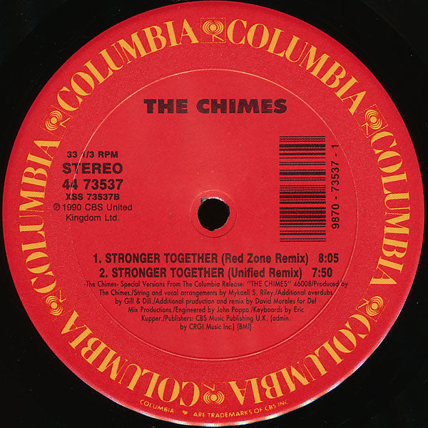 The Chimes : True Love (12")