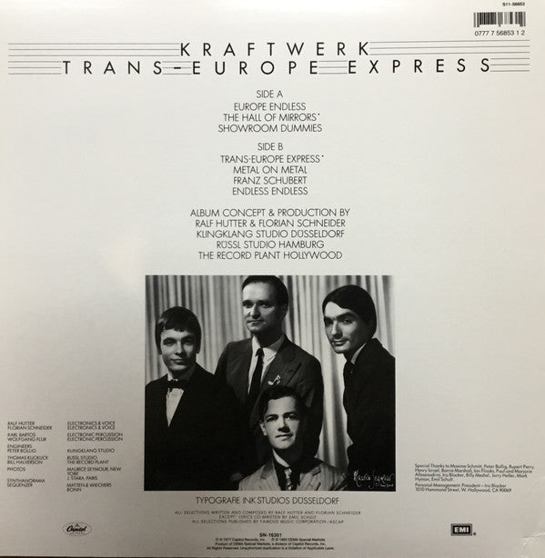 Kraftwerk : Trans Europe Express (LP, Album, RE, Rai)