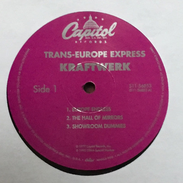 Kraftwerk : Trans Europe Express (LP, Album, RE, Rai)
