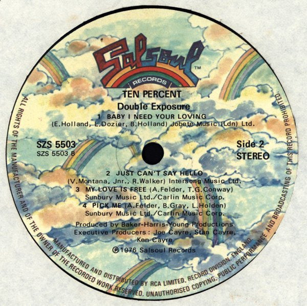 Double Exposure : Ten Percent (LP, Album)