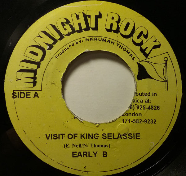 Early B (2) : Visit Of King Selassie (7", RE)