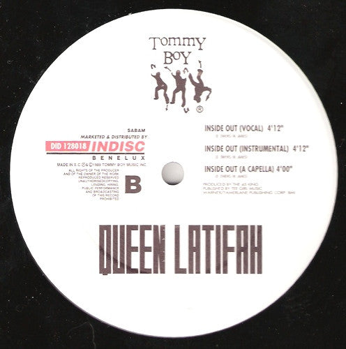 Queen Latifah : Dance For Me / Inside Out (12")