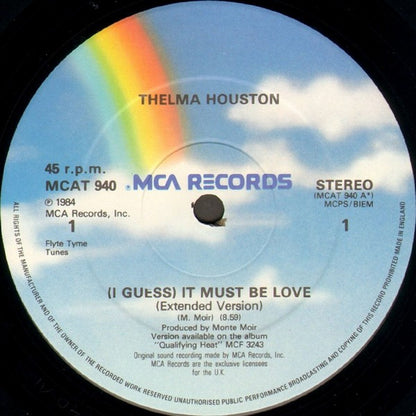 Thelma Houston : (I Guess) It Must Be Love (12", Single)