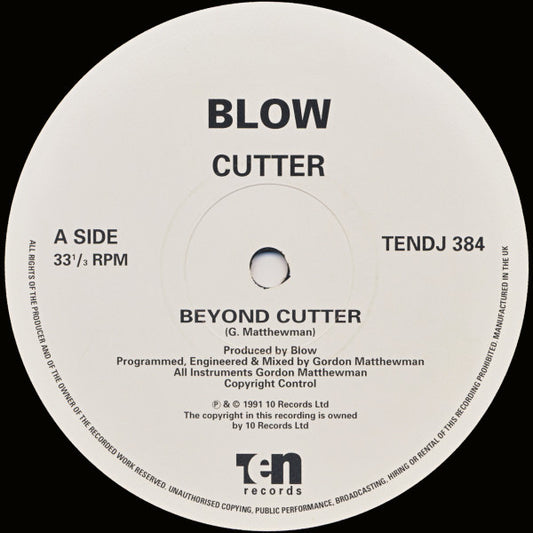 Blow : Cutter (12", Promo)