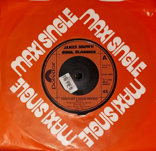 James Brown : Papa's Got A Brand New Bag / Out Of Sight / It's A Man's Man's Man's World (7", Maxi)