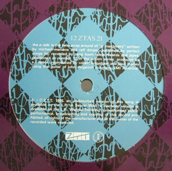 Propaganda : p: Machinery (Reactivate) (12")