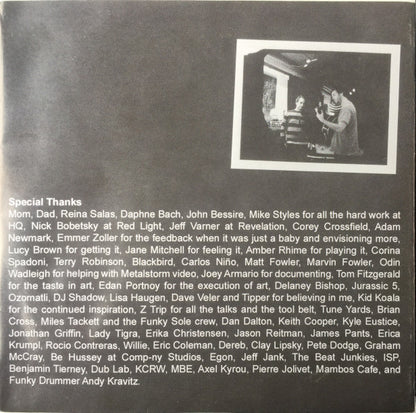 Cut Chemist : Die Cut (CD, Album)