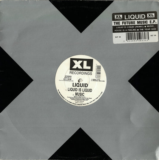 Liquid : The Future Music E.P. (12", EP)