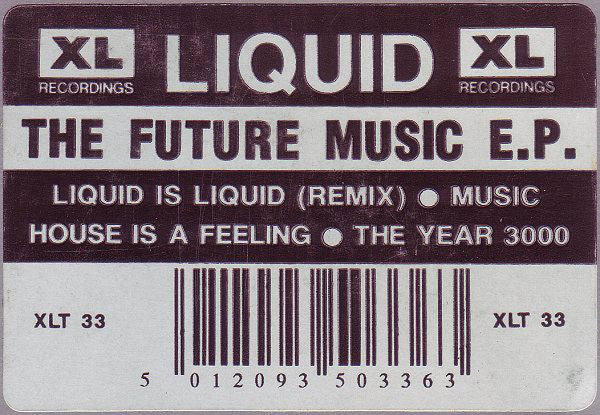 Liquid : The Future Music E.P. (12", EP)