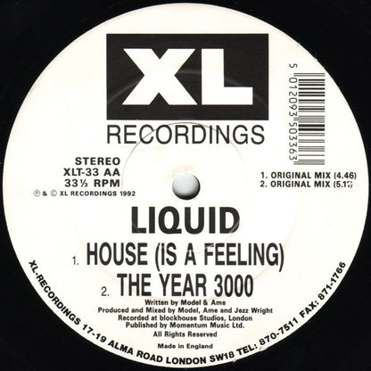 Liquid : The Future Music E.P. (12", EP)