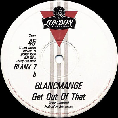 Blancmange : Don't Tell Me (12", Single)