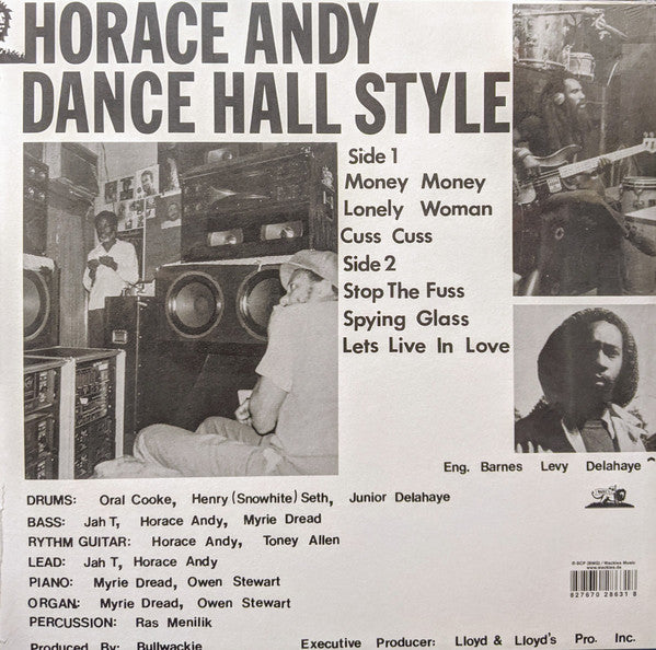 Horace Andy : Dance Hall Style (LP, Album, RE, RP)