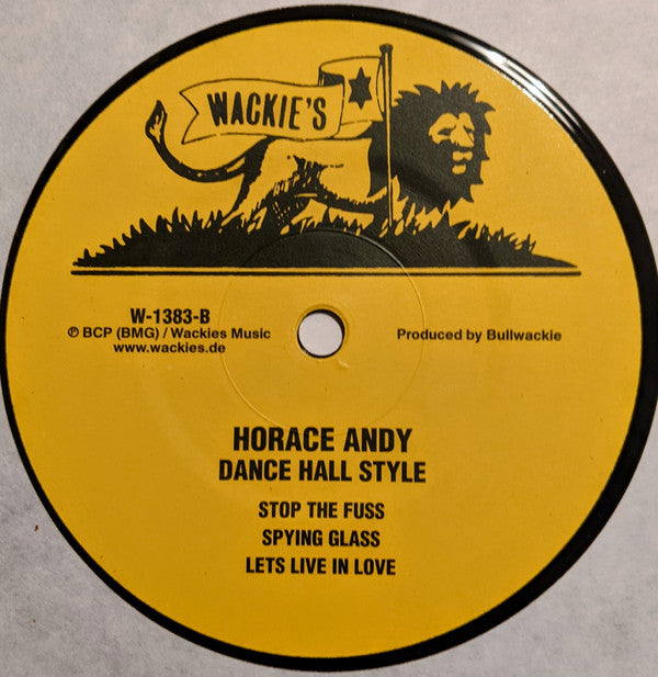 Horace Andy : Dance Hall Style (LP, Album, RE, RP)