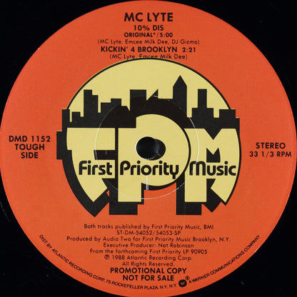 MC Lyte : 10% Dis (12", Promo)