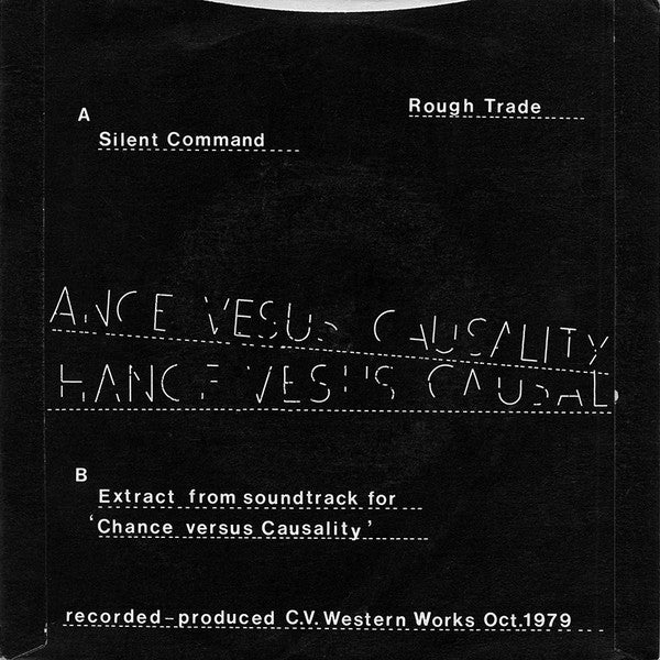 Cabaret Voltaire : Silent Command (7", Single)