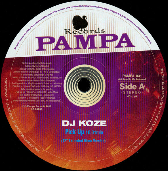 DJ Koze : Pick Up (12", Single)