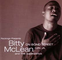 Bitty Mclean & The Supersonics : On Bond Street Kgn. JA. (LP, Album, Gat)