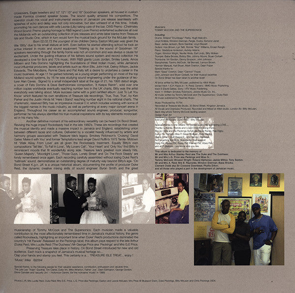 Bitty Mclean & The Supersonics : On Bond Street Kgn. JA. (LP, Album, Gat)
