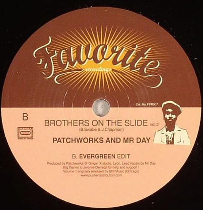 Patchworks And Mr Day* : Brothers On The Slide Vol.2 (7")