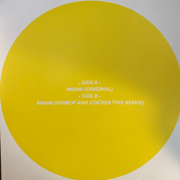 Baxter Dury : Miami (12", RSD, Single, Ltd, Whi)