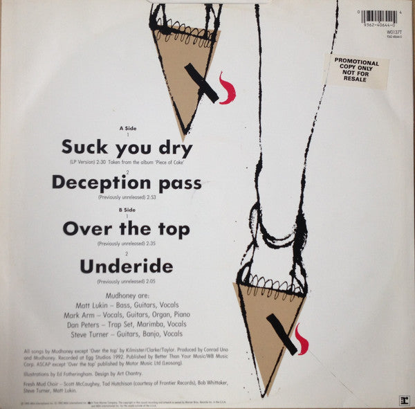 Mudhoney : Suck You Dry (12", Single)
