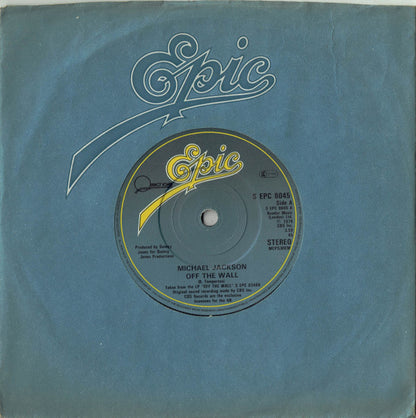 Michael Jackson : Off The Wall (7", Single)