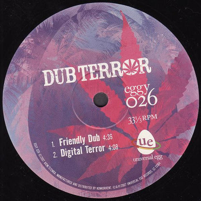 Dub Terror : Technology EP (10", EP)