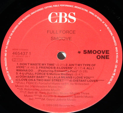 Full Force : Smoove (LP, Album)