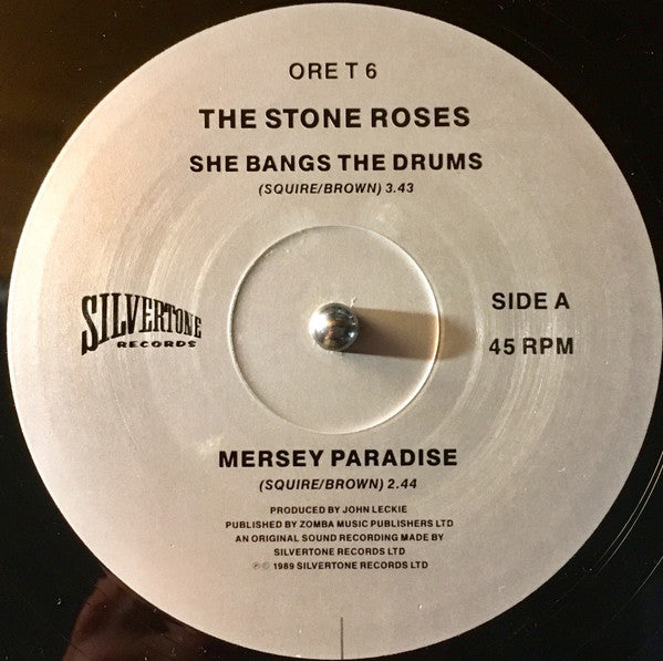The Stone Roses : She Bangs The Drums (12", Single, M/Print)