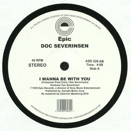 Doc Severinsen : I Wanna Be With You (DJ Harvey's Pacific Beach Edit) (12", RE, RM)
