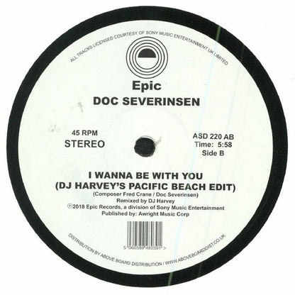 Doc Severinsen : I Wanna Be With You (DJ Harvey's Pacific Beach Edit) (12", RE, RM)