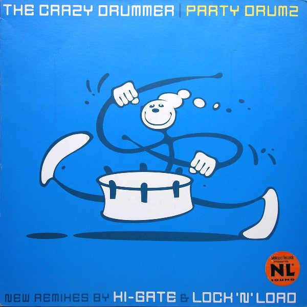 The Crazy Drummer : Party Drumz (12")