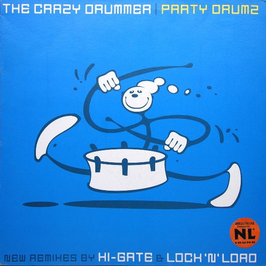 The Crazy Drummer : Party Drumz (12")