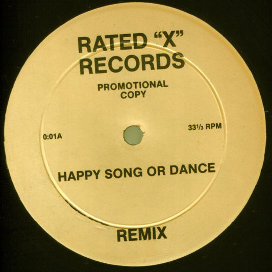 Rare Earth / Visage : Happy Song Or Dance (Remix) / Pleasure Boys (Remix) (12", Promo, Unofficial)