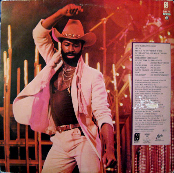 Teddy Pendergrass : Live! Coast To Coast (2xLP, Album, Gat)