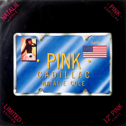 Natalie Cole : Pink Cadillac (12", Ltd, Pin)