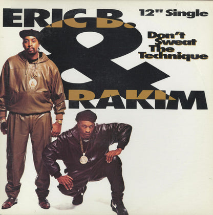 Eric B. & Rakim : Don't Sweat The Technique (12", Single)