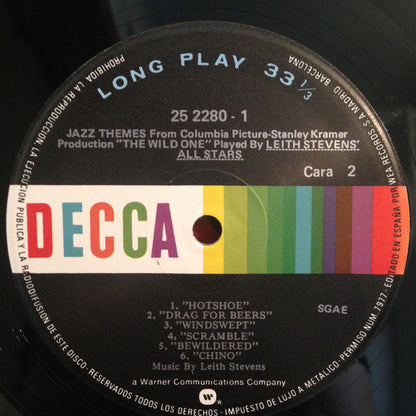 Leith Stevens' All Stars : Jazz Themes From The Wild One (LP, Album, RE)