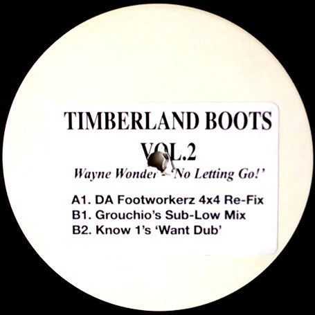 DJ Curious (2) : Timberland Boots Vol.2 (12", Unofficial, W/Lbl, Sti)