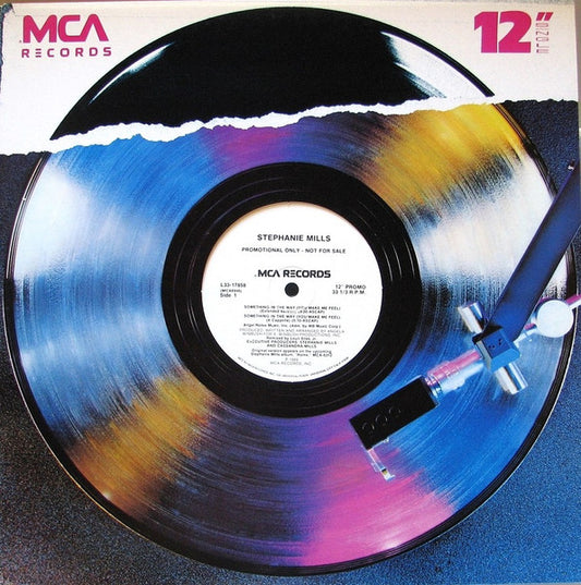 Stephanie Mills : Something In The Way (You Make Me Feel) (12", Single, Promo, Pin)