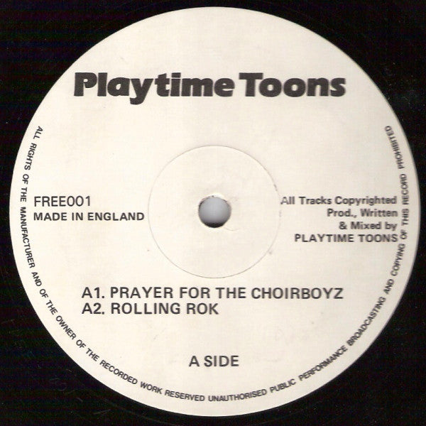 Playtime Toons : Playtime Toons (12")