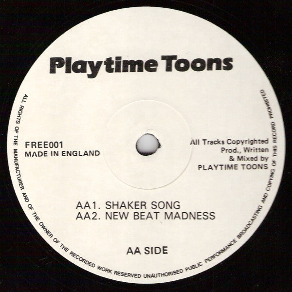Playtime Toons : Playtime Toons (12")