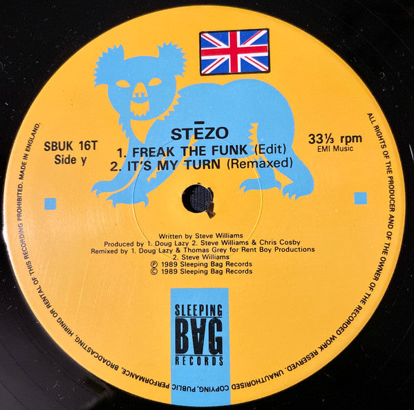 Stezo : Freak The Funk (12")