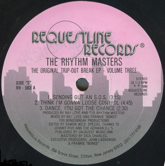 The Rhythm Masters : The Original Trip-Out Break EP - Volume 3 (12", EP)