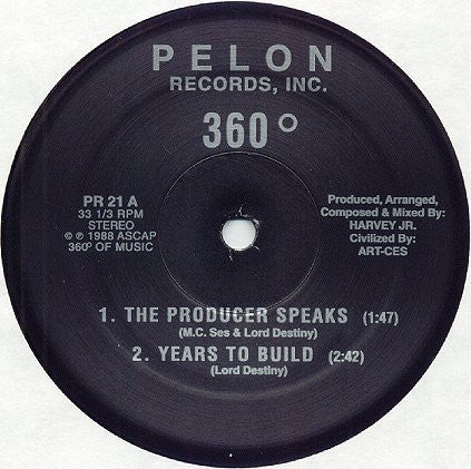 360° (2) : The Producer Speaks (12", RE)