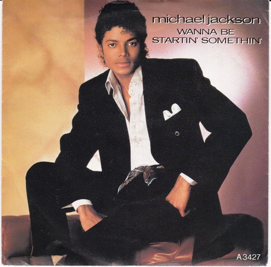 Michael Jackson : Wanna Be Startin' Somethin' (7", Single, Inj)
