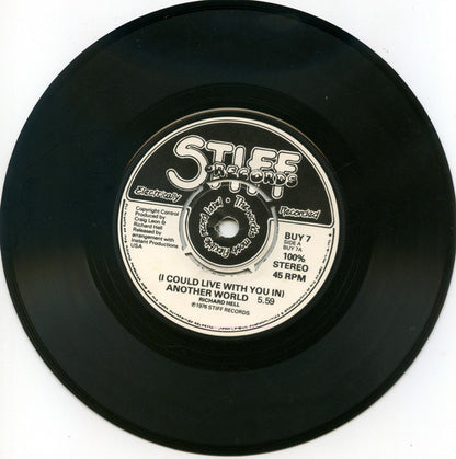 Richard Hell : Another World (7", EP, Ltd, Num, Pus)