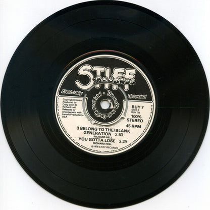 Richard Hell : Another World (7", EP, Ltd, Num, Pus)